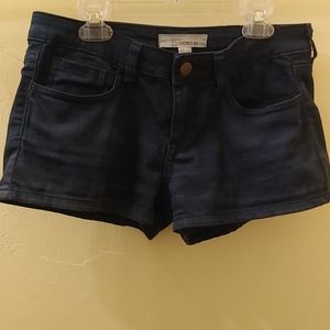 21 Denim Navy Shorts Size 27
